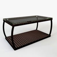 Rattan table S02