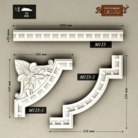 Molding with corner elements Harmony