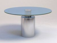 Tables of designers Lella & Massimo Vignelli