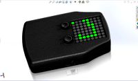Handheld gaming project complete with source code, circuit and 3d printable case parts