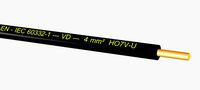 VD HO7V-U 450 750V 4 mm2 black.max