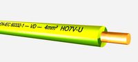 VD HO7V-U 450 750V 4 mm2 yellow green.max