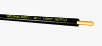 VD HO7V-U 450 750V 1,5 mm2 Black.max