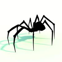 Low Poly Spider Design