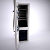 Fridge with freezer