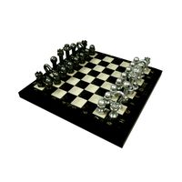 Chess set made from GOST fasteners