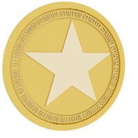 ZEON gold coin