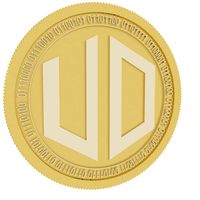 Ultra Dash UDSH gold coin