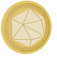 StoneCoin gold coin