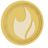 Sparks SPK gold coin