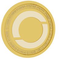 Oxycoin gold coin