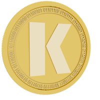 KemaCoin gold coin