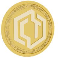 Cryptotask gold coin