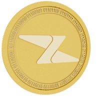 Zipper gold coin