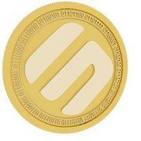 Swipe gold coin