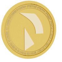 Raiden Network Token gold coin