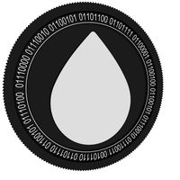 Hydro black coin