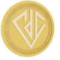 Diamond Platform token gold coin