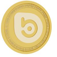 BORA gold coin