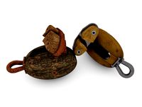 Single cam sailing block (pulley)