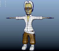 Cartoon old age