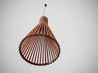 Finned lamp