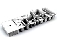 Gastronorm food containers collection