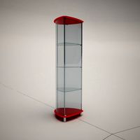 Cattelan Italia Shield Clear Glass Showcase