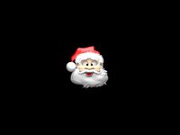 santa claus face Cut-out