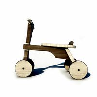 Wooden bicycle