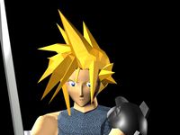 Cloud Strife Model.max