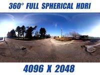 HDRI suburban 01 3D Model