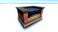 concrete bbq