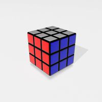 Coloured Segmented Puzzle Cube