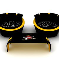 Miller Round Nest Sofa and Table