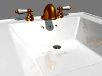 Bathroom Pedastal Sink