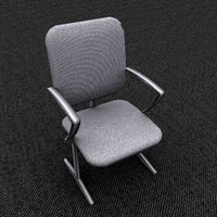 Pelican Salon Chairs - Single Lt Gray