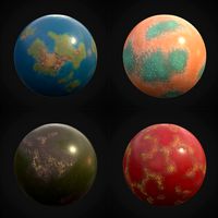 Stylized Planets 02