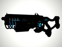 Futuristic Rifle 03