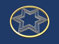 Star of David Circle