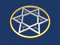 Star of David Circle