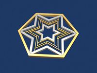Star of David Hexagon