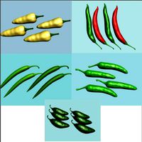 5 Types Peppers 01