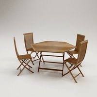 Deck Set Wood