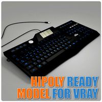 HighRes Gaming Keyboard