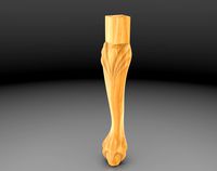 wood leg