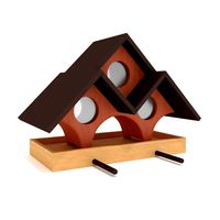 Wooden Bird Feeder 'Triple A'