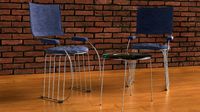 Steel chair