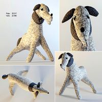 Dog plush toy