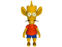 Bart Simpson Kid rat 3D rigged character 3D model
